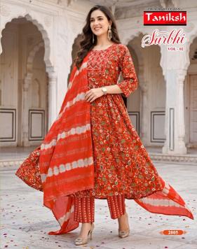Taniksh surbhi vol 2 anarkali kurti online wholesaler
